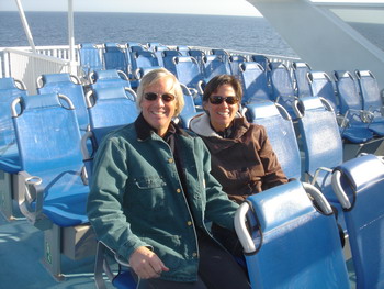 On the Catalina Express
